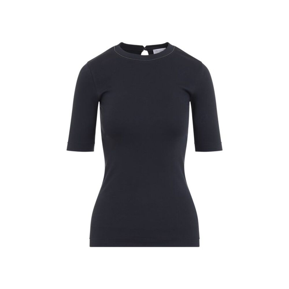 Brunello Cucinelli Rib T-Shirt Women